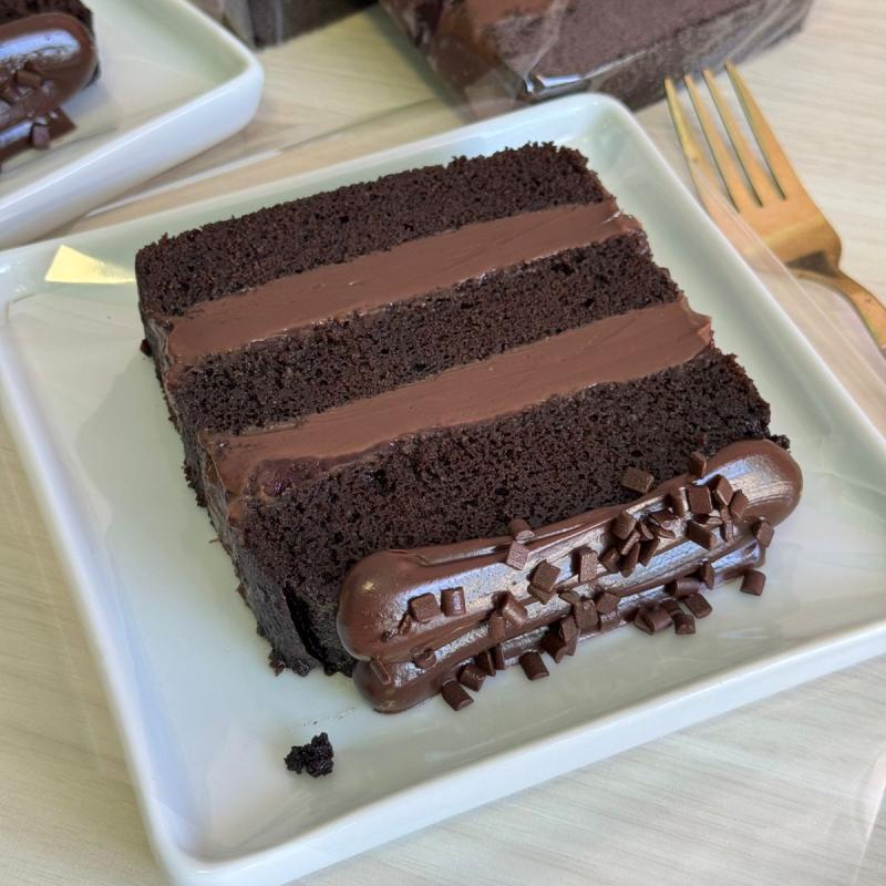 Fatia De Chocolate Com Geleia