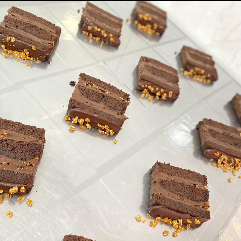 Fatia Chocolate Com Crocante